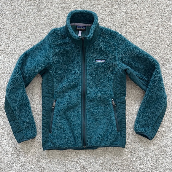 Patagonia Jacket Retro X Deep Pile Fleece Full Zip Synchilla Women Sz XS/S - Picture 1 of 6